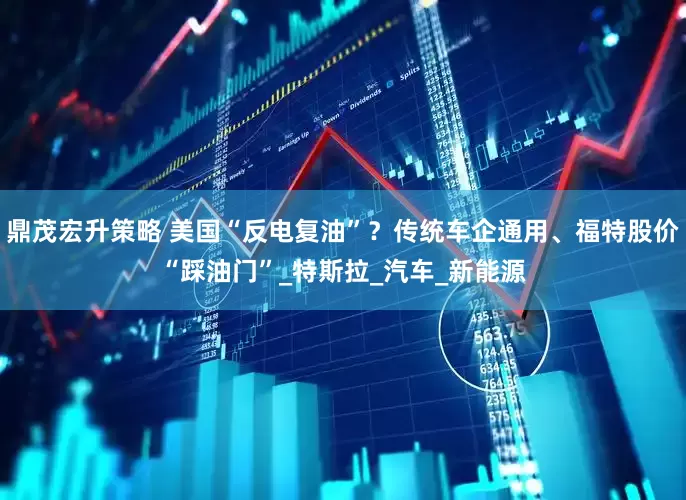 鼎茂宏升策略 美国“反电复油”？传统车企通用、福特股价“踩油门”_特斯拉_汽车_新能源